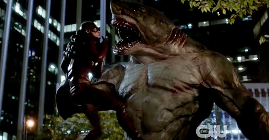 King Shark In The Flash