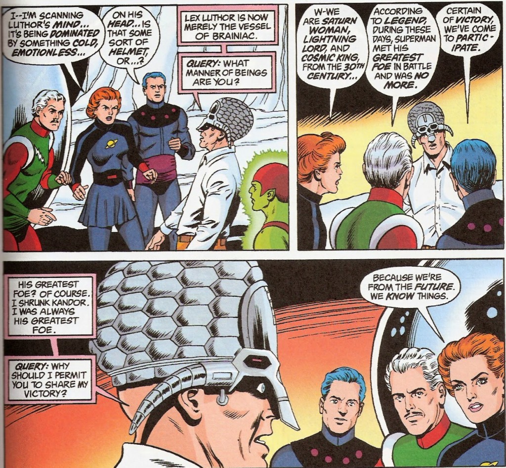 Lex Luthor Possessed By Brainiac