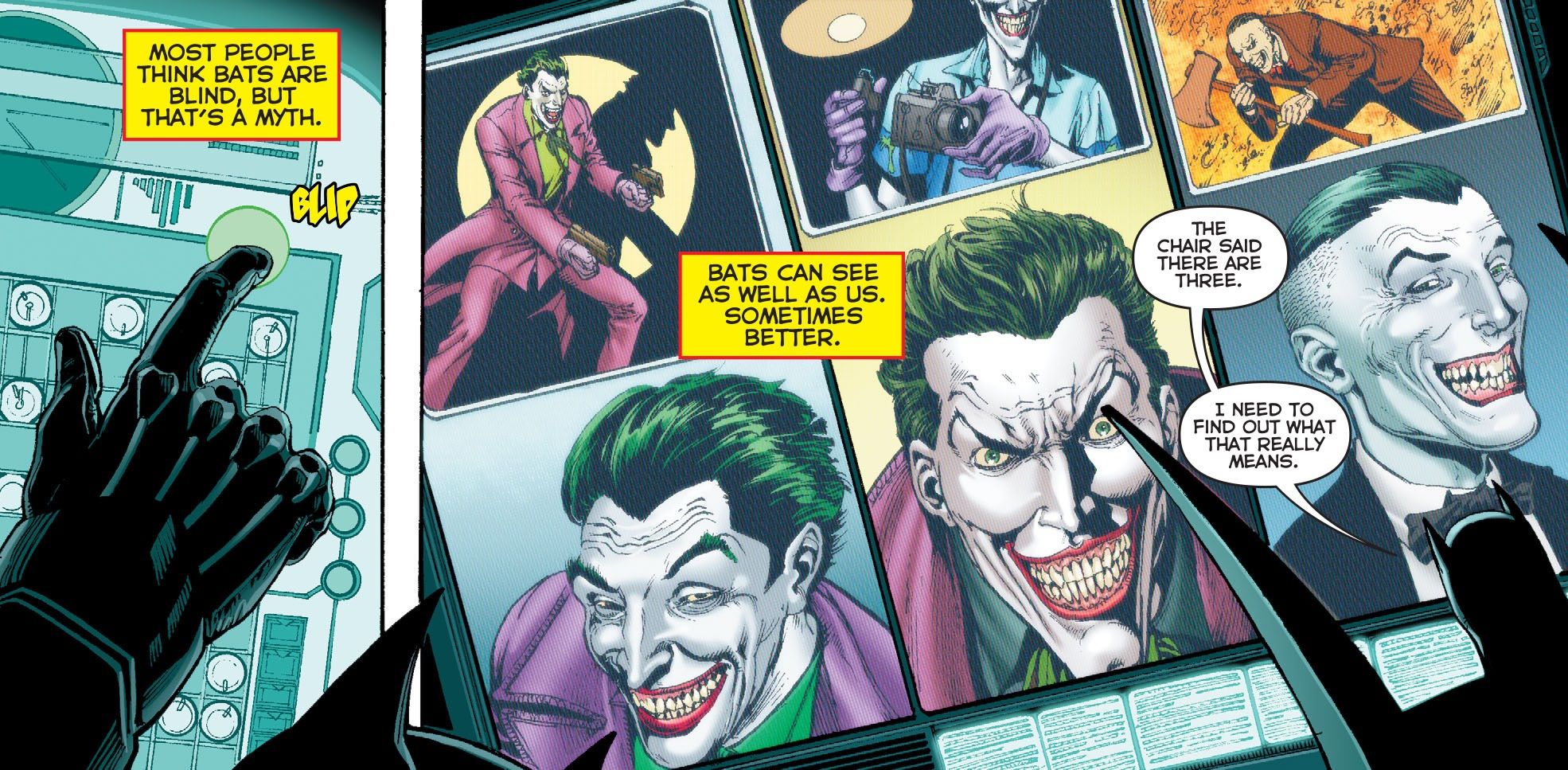 Three Jokers Identities in Rebirth