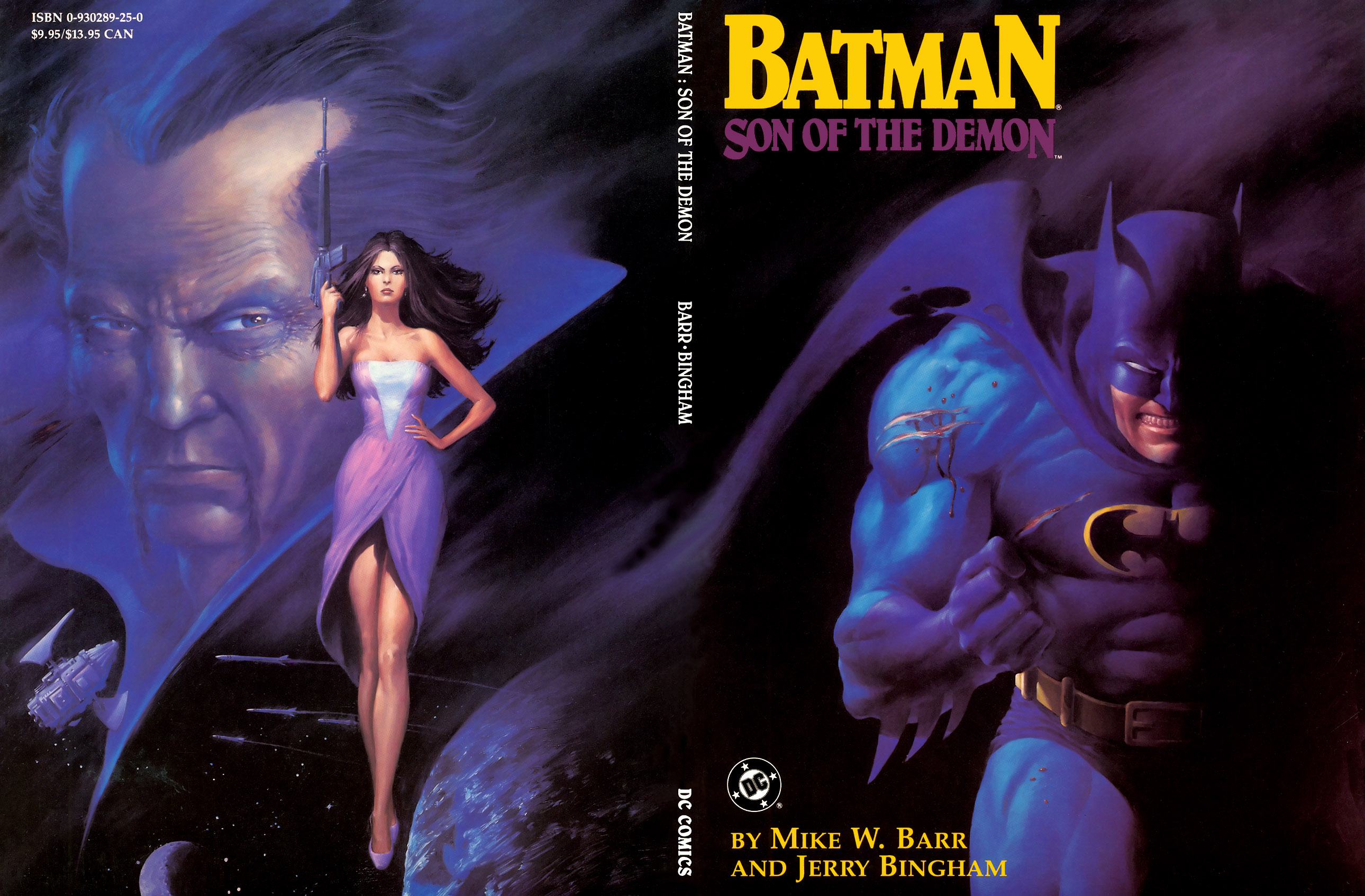 Batman Son Of The Demon Wrap Around Cover