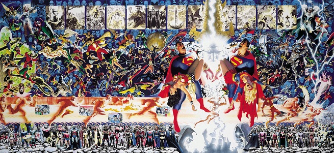 Crisis on infinite earths graphic novel review by deffinition