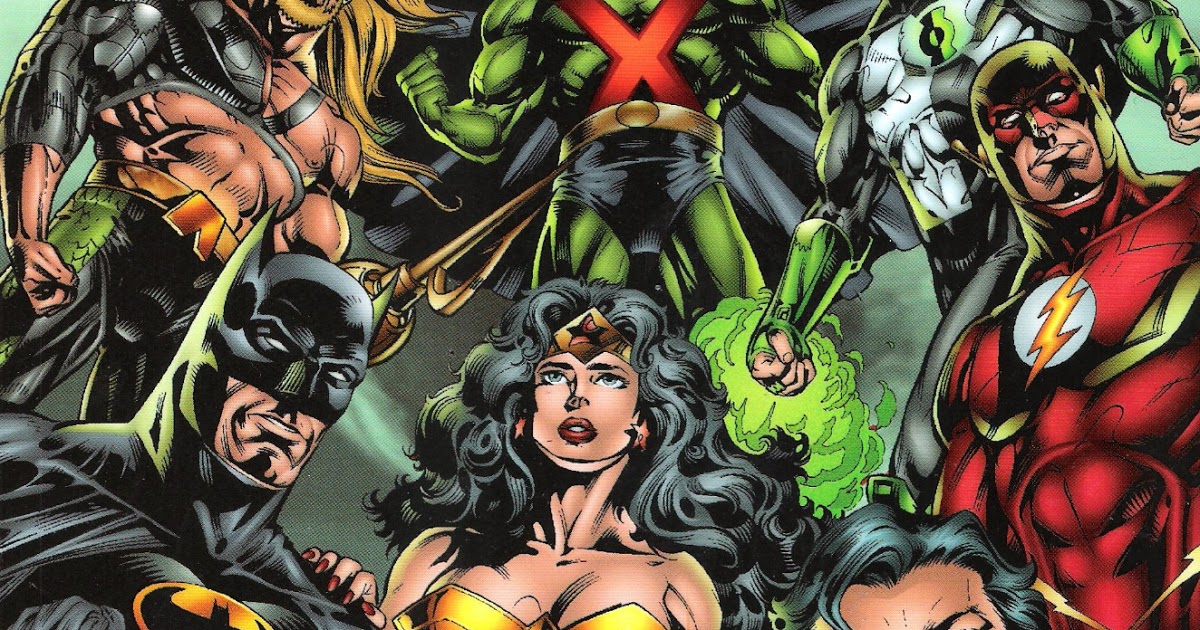 JLA (Vol 1) New World Order Review by Deffinition as Part Of Graphic Novel Talk and the Batman Canonlogical Read Through