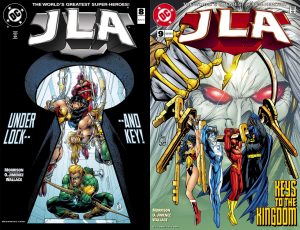 The JLA VS Keyman in JLA Vol 1