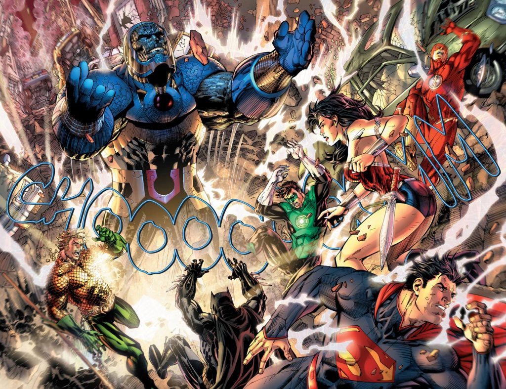 Darkseid New 52 Look As Part Of Justice League Origin