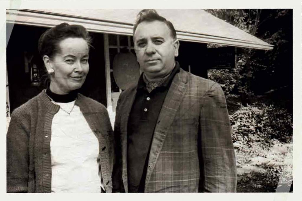 Ed and Lorraine Warren and Annabelle