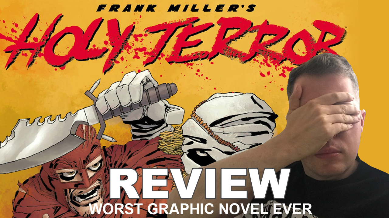 Frank Miller Holy Terror Graphic Novel Review Worst Comic Book Ever By Deffinition