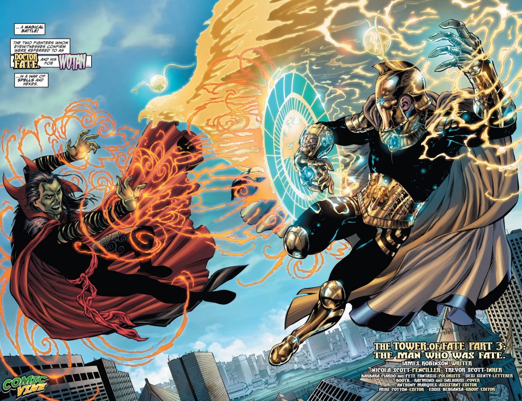 Earth 2 The Tower Of Fate Doctor Fate Vs Supervillain