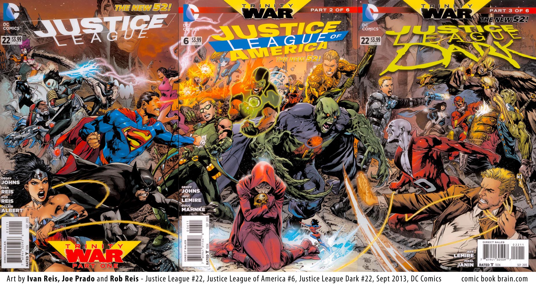 Justice League Trinity War Review By Deffinition as part of New 52 Graphic Novel Talk
