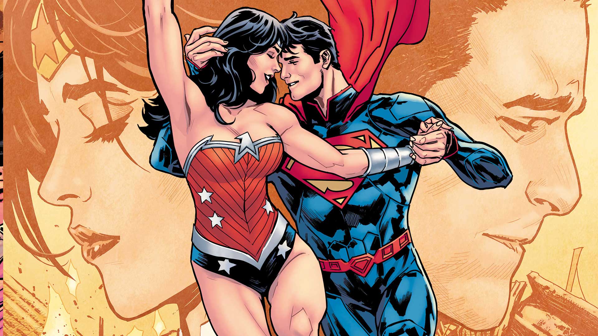 Superman and Wonder Woman relationship