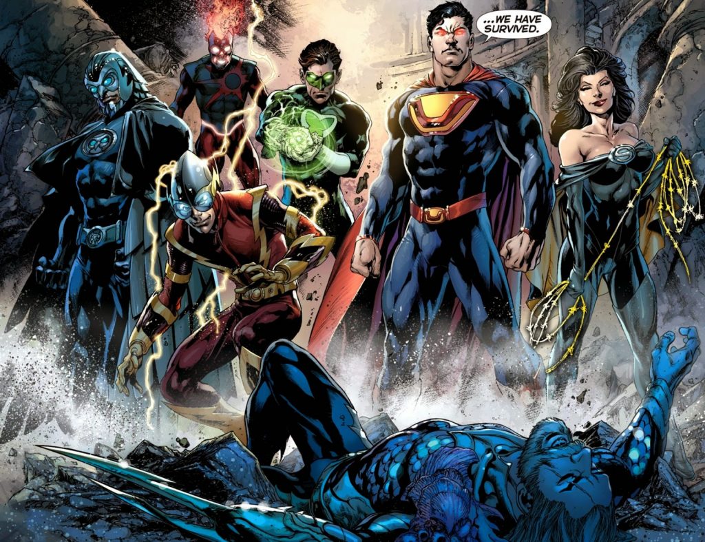 The Injustice Gang In Trinity War