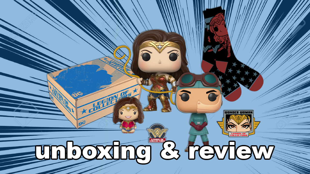 Wonder Woman Legion Of Collectors Unboxing And Review Uk By Deffinition