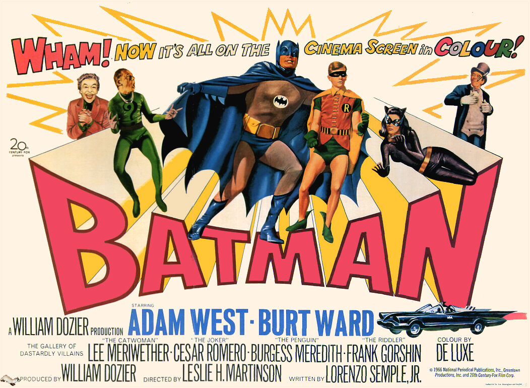 Batman 1966 Movie Poster