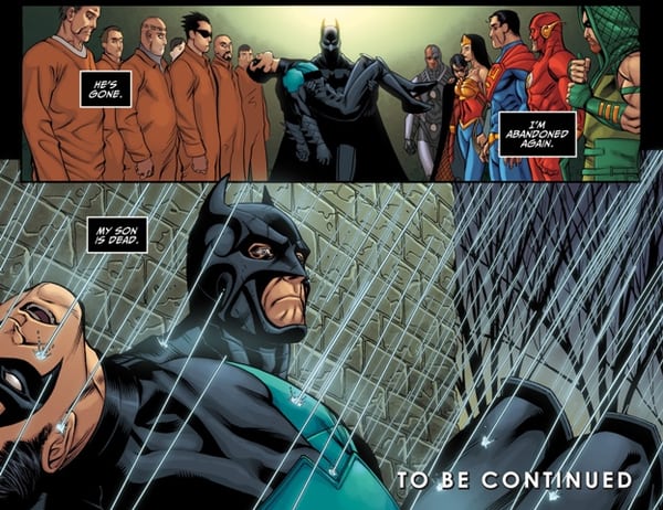 Nightwing Dies in Injustice 1
