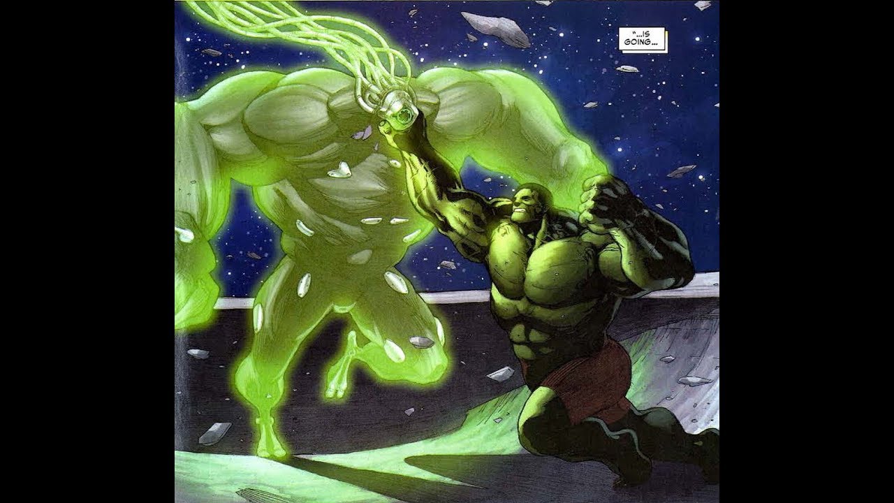 Hulk Vs Godseye in planet hulk