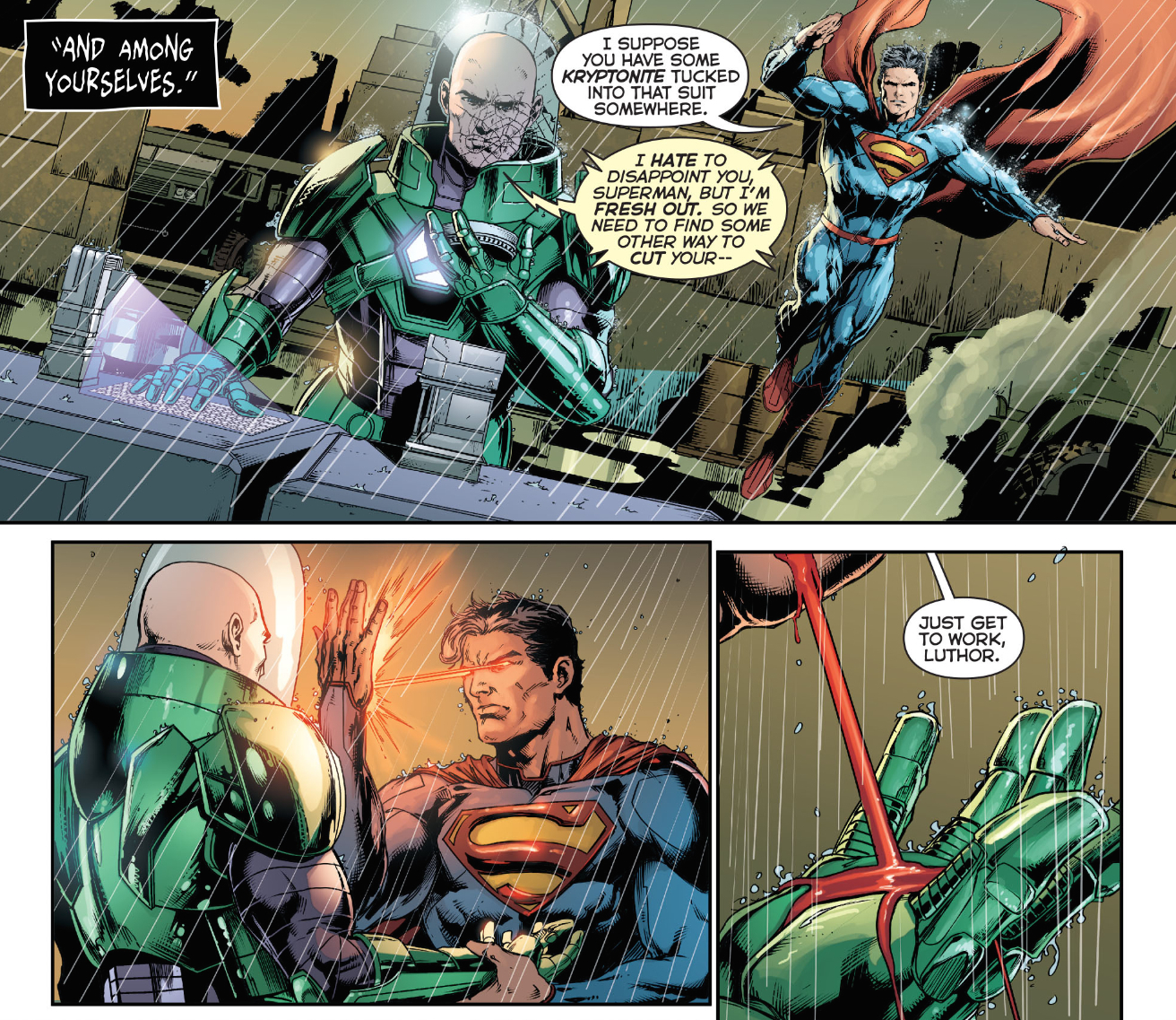 Lex Luthor Joins The Justice League
