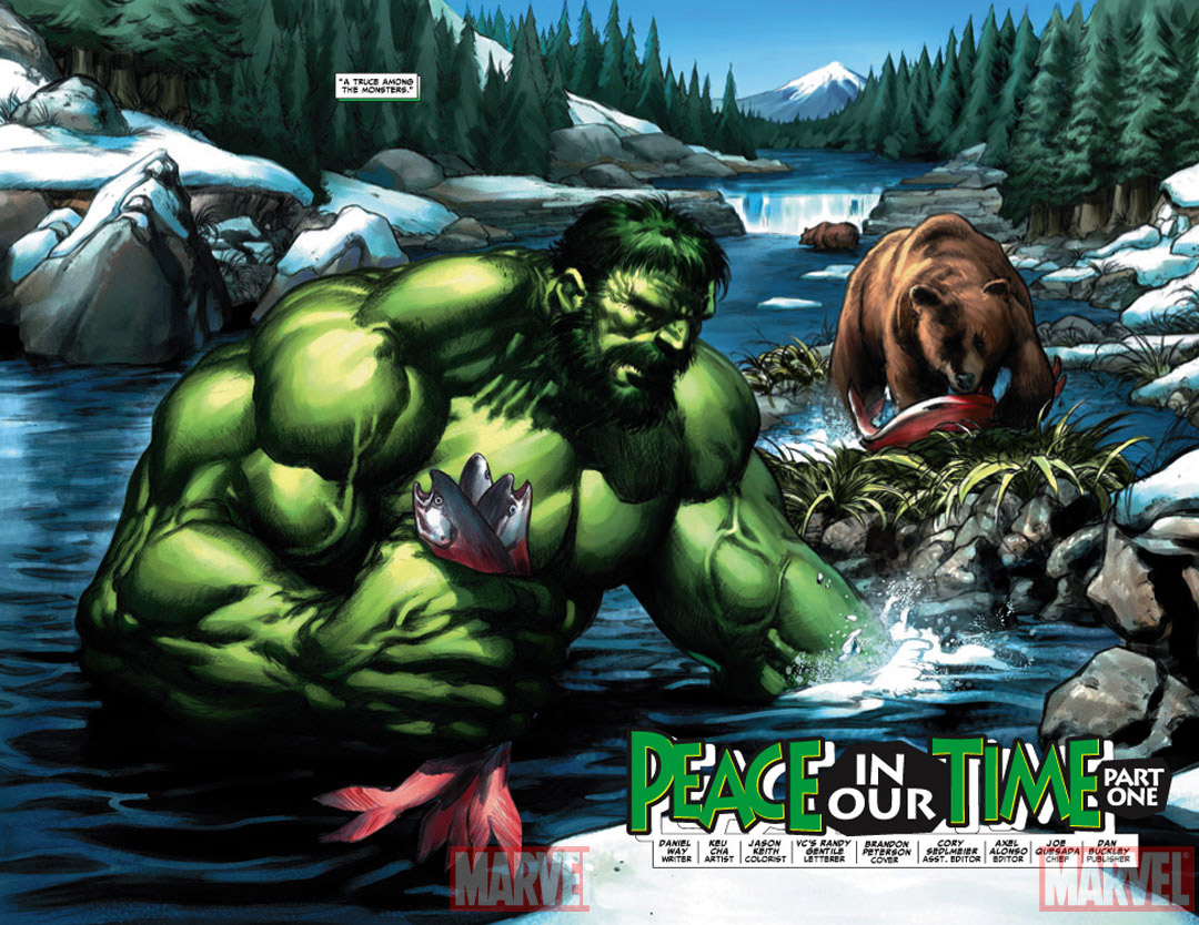 Planet Hulk Prelude Review By Deffinition as part of my Marvel Graphic Novel Comic Book Read Through
