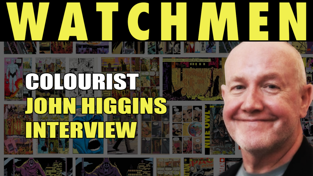 Watching The Watchmen John Higgins Watchmen Colourist Interview with Tom Kwei and Deffinition