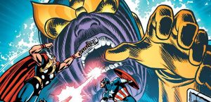 Avengers Vs Thanos Graphic Novel Review By Deffinition as part of Infinity War Comic Book Talk