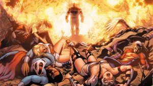 Earth 2 Collision review by deffinition as part of graphic novel talk