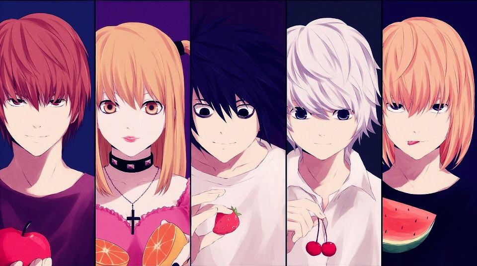all the characters of death note