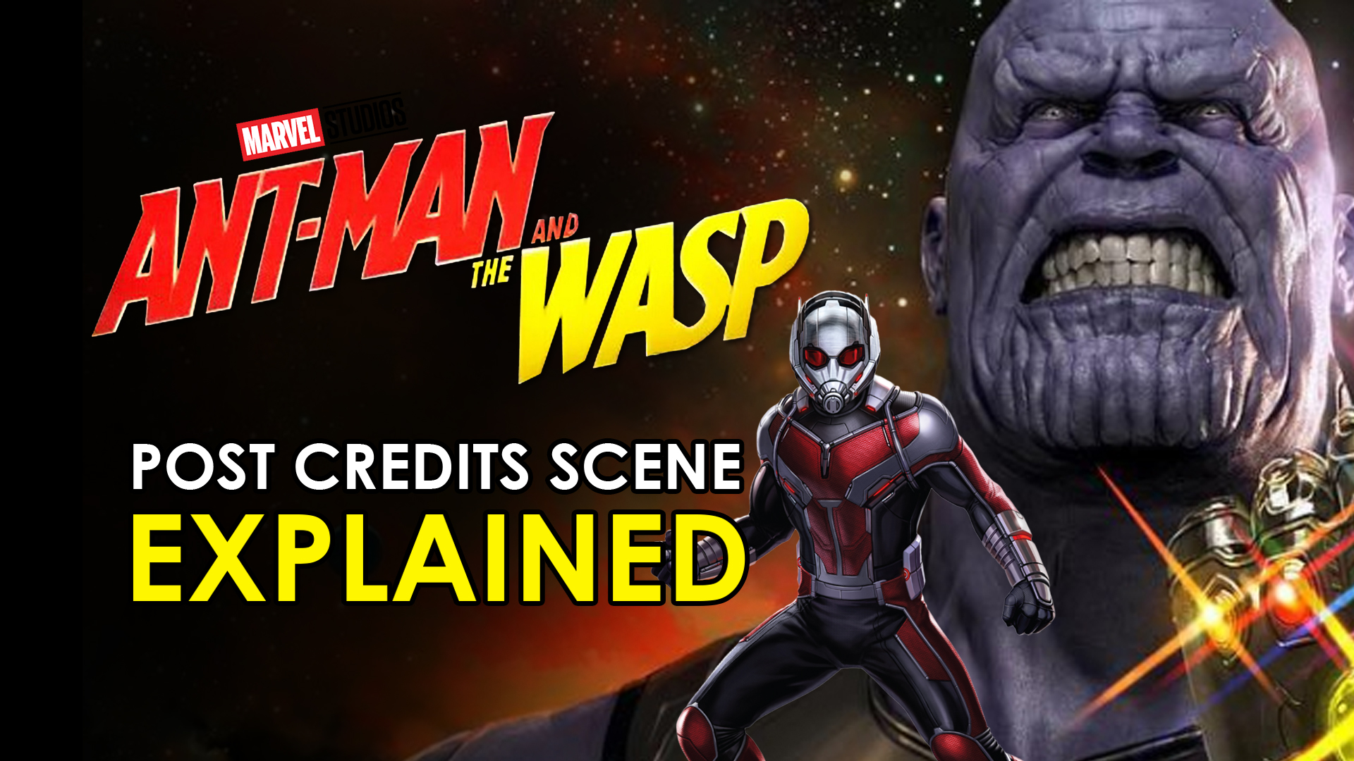 ant man and the wasp post credits scene what happens breakdown and movie ending explained infinity war spoiler talk with thanos and avengers