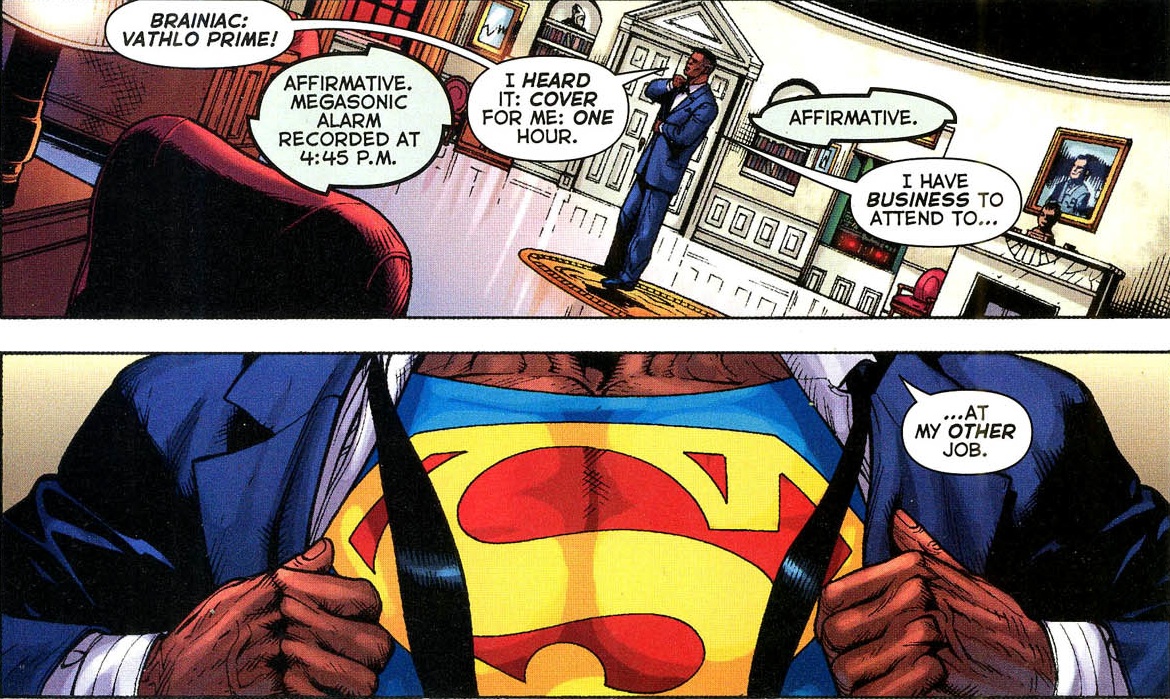 calvin ellis black superman president