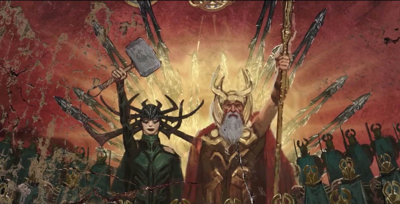 odin and hela had the infinity stones and gauntlet marvel mcu fan theory