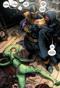 thanos and death meet