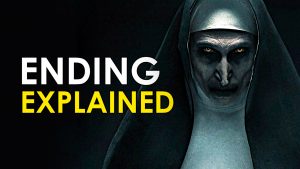 the nun ending explained spoiler talk review and break down and story recap of the conjuring series by deffinition