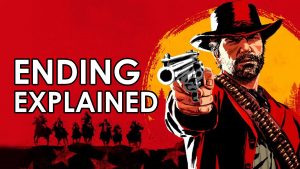 red dead redemption 2 ending explained spoiler talk review of the final end cutscene by deffinition on my RDR2 walk through