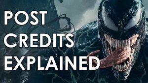 venom post credit scene explained and full movie spoiler talk end scene as well as carnage cameo and tom holland appearance MCU