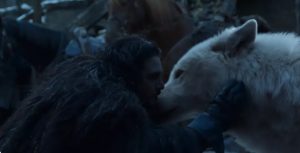 jon snow pets ghost