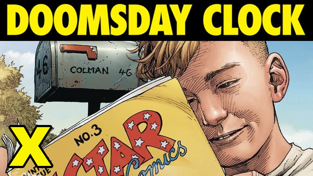 doomsday clock issue 10 action review breakdown and predictions watching the watchmen podcast analysis by deffinition and tom kwei