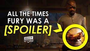 all the times nick fury was a skrull in the mcu marvel universe clips fan theory spider man far from home post credits scene explained captain marvel 2 every time scenes