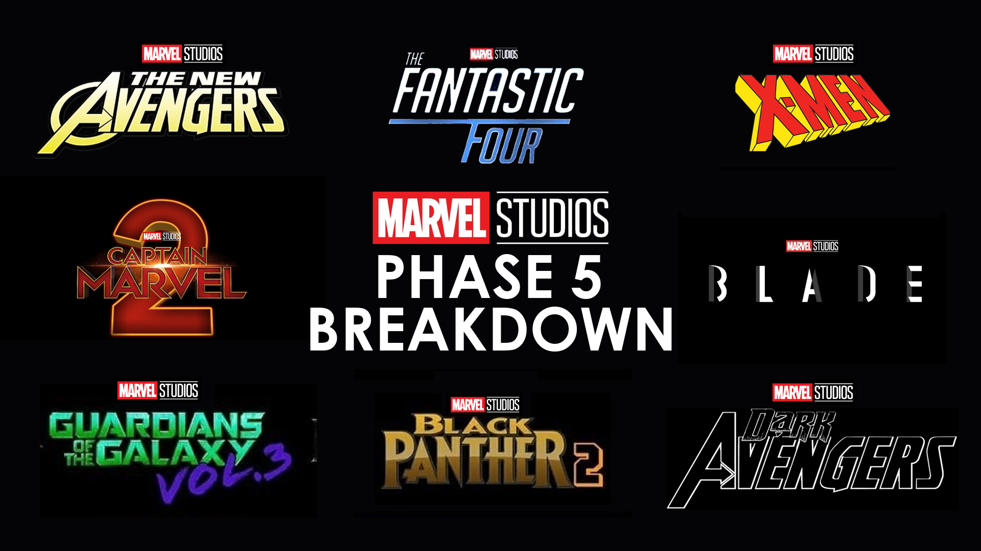 marvel mcu panel phase 5 4 slate BREAKDOWN all upcoming movies tv shows EXPLAINED and black widow doctor stranger blade fantastic four X-MEN CAPTAIN MARVEL SPIDER-MAN GOTG 3 KEVIN FEIGE