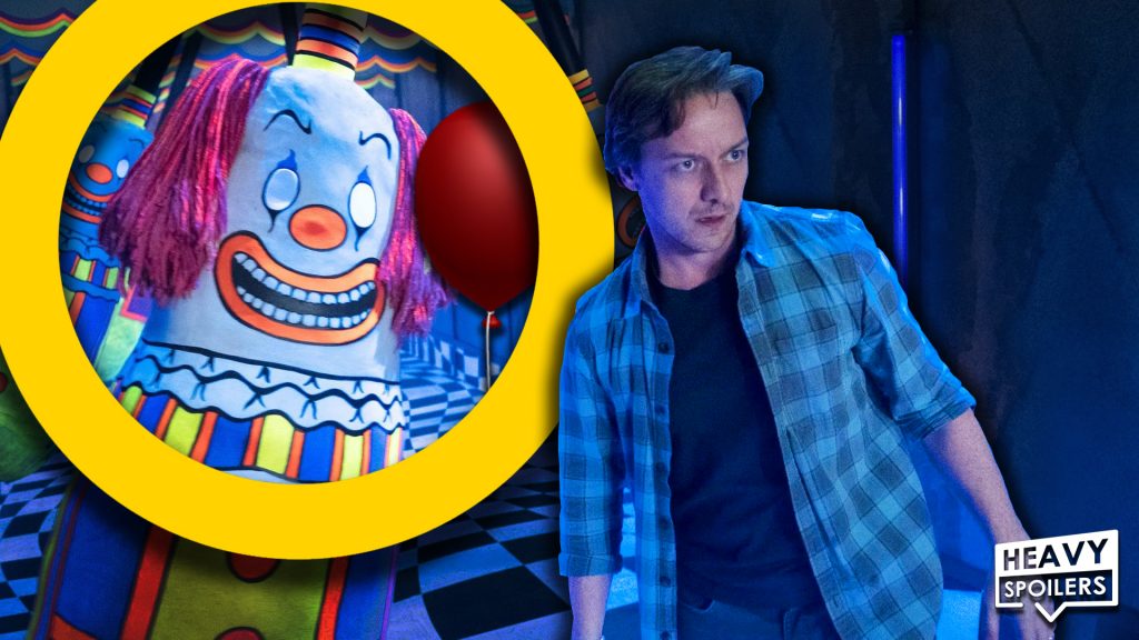 it chapter 2 everytime pennywise was in the background of a scene easter eggs ending explained spoiler review breakdown hidden bill skarsgard 2