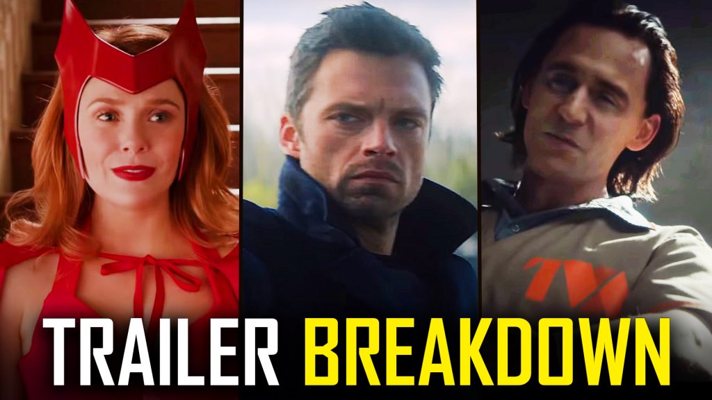 WANDAVISION, LOKI & FALCON AND THE WINTER SOLDIER Trailer Breakdown | HUGE Things You Missed!
