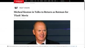 Michael Keaton Batman Returning