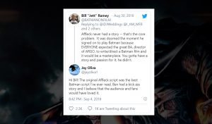 ben affleck batman script