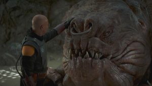 the book of boba fett rancor ending explained breakdown