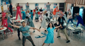 Kimiko and Frenchy's musical number