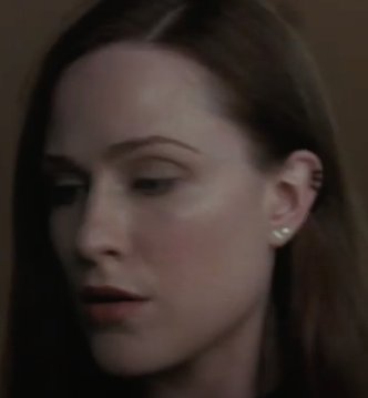 Westworld episode 1 - Delores' earring which we later see her boss also wearing