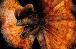 Dilophosaurus in Jurassic World Dominion