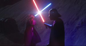 Vader and Obi Wan go head to head