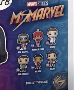 Ms Marvel Funk Pop box