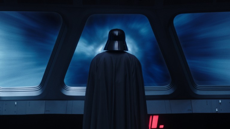 Darth Vader looking out Star Destroyer window