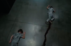 Caleb's on the floor at Olympiad