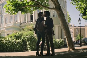 You. (L to R) Charlotte Ritchie as Kate, Penn Badgley as Joe Goldberg in episode 408 of You. Cr. Courtesy of Netflix © 2023