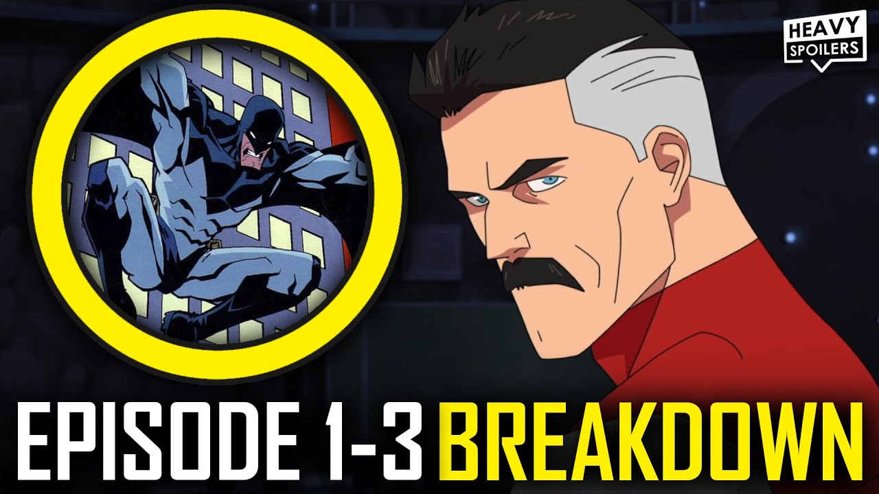 INVINCIBLE Episodes 1-3 Breakdown & Ending Explained Review | Easter Eggs & Book Differences